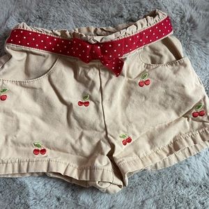 Gymboree shorts with cherries